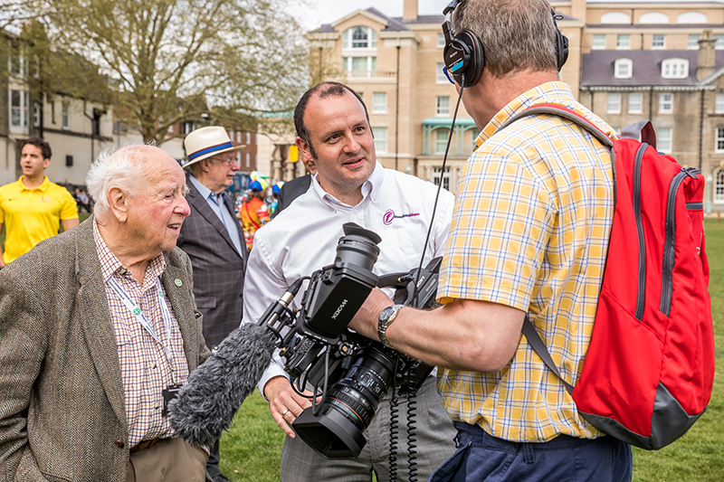 AKW 800 briefing guests - including our charity founder Dr Neville Silverston MBE